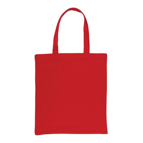 Impact AWARE™ Recycled cotton tote w/bottom 145g red | No Branding | not available | not available | not available