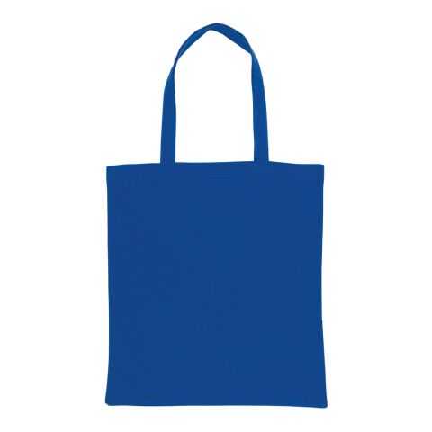 Impact AWARE™ Recycled cotton tote w/bottom 145g blue | No Branding | not available | not available | not available