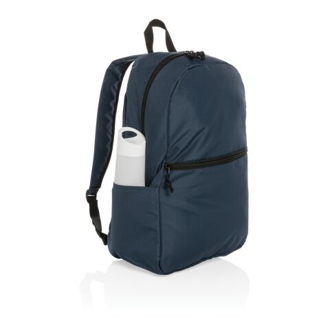 Impact AWARE™ RPET lightweight backpack navy | No Branding | not available | not available | not available