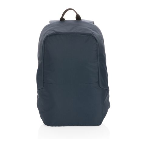 Impact AWARE™ RPET anti-theft backpack navy | No Branding | not available | not available