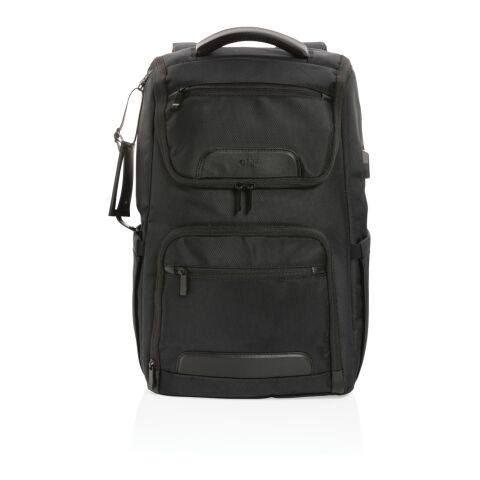 Swiss Peak AWARE™ RPET Voyager 15.6&quot; laptop backpack black | No Branding | not available | not available | not available