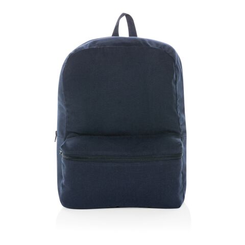 Impact Aware™ 285 gsm rcanvas backpack undyed navy | No Branding | not available | not available | not available