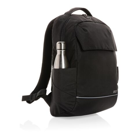 Swiss Peak Brooke AWARE™ RPET daily 15.6&quot; laptop backpack black | No Branding | not available | not available | not available