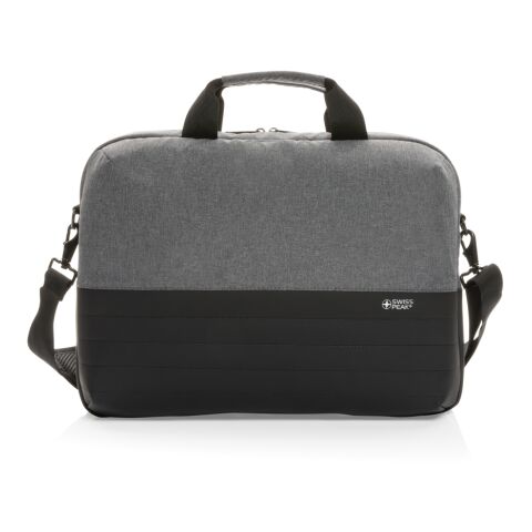 Swiss Peak AWARE™ RFID 15.6&#039;&#039; laptop bag grey | No Branding | not available | not available | not available