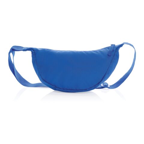 Crescent AWARE™ RPET half moon sling bag royal blue | No Branding | not available | not available | not available
