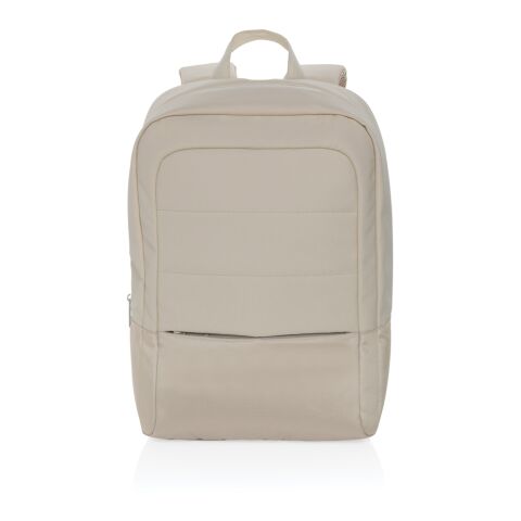 Armond AWARE™ RPET 15.6 inch standard laptop backpack grey | No Branding | not available | not available