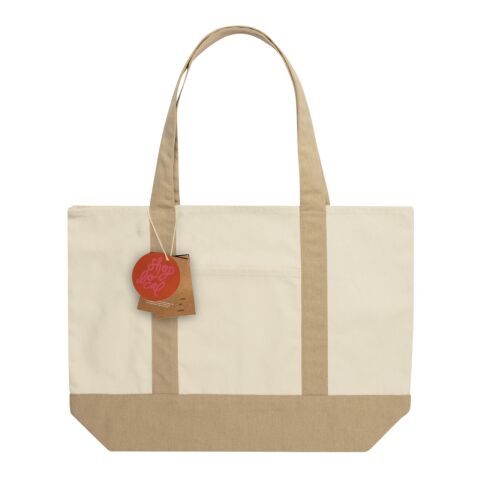 SHOP LOCAL AWARE™ recycled cotton 350gsm Tote bag white