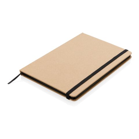 A5 recycled kraft notebook black | No Branding | not available | not available