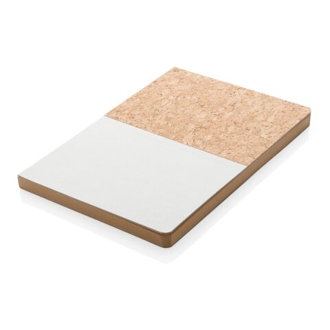 A5 cork &amp; kraft notebook off white | No Branding | not available | not available
