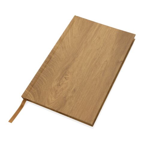Kavana wood print A5 notebook brown | No Branding | not available | not available