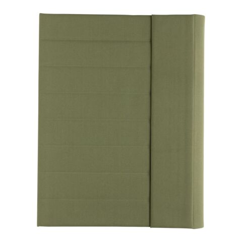 Impact Aware™ A4 portfolio with magnetic closure green | No Branding | not available | not available