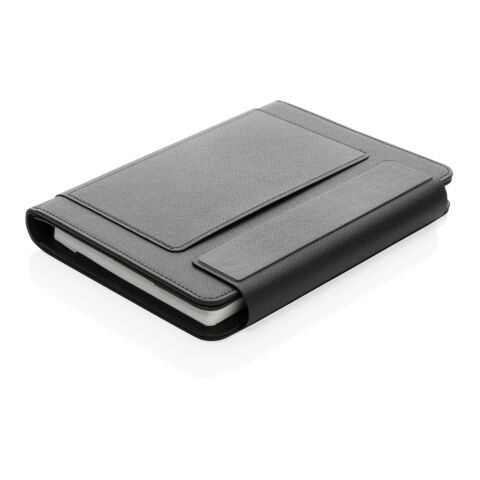 Swiss Peak Heritage RCS rPU A5 stone paper portfolio black | No Branding | not available | not available