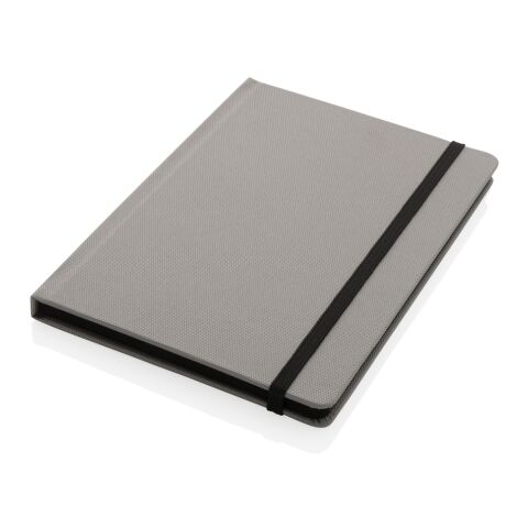 GRS certified RPET A5 notebook grey-black | No Branding | not available | not available