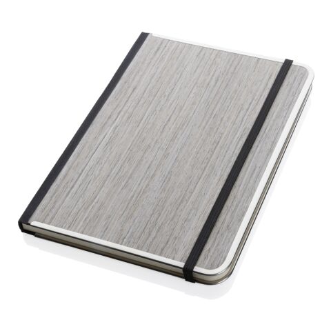 Treeline A5 wooden cover deluxe notebook grey | No Branding | not available | not available