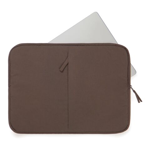 KENTO URBAN RCS recycled nylon 15.6 inch laptop sleeve brown | No Branding | not available | not available | not available