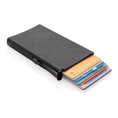 Standard aluminium RFID cardholder black | No Branding | not available | not available