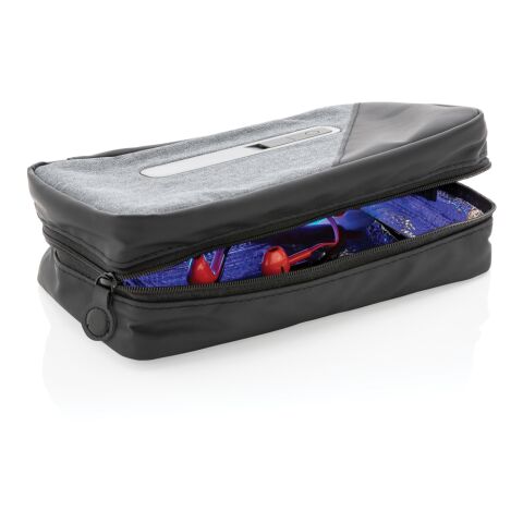 Portable UV-C steriliser pouch with integrated battery grey | No Branding | not available | not available