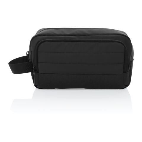 Armond AWARE™ RPET toiletry bag black | No Branding | not available | not available