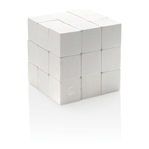 FSC® Wooden brain game in canvas pouch White | No Branding | not available | not available