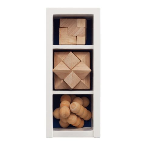 FSC® 3 pcs brain teaser set white | No Branding | not available | not available