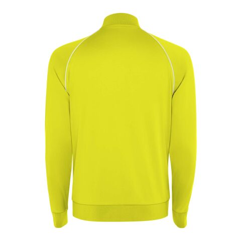 Valier full zip men's sweatshirt Fluor Yellow | M