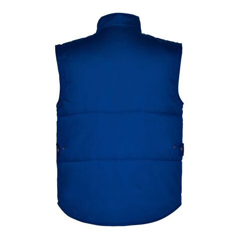 Amanzor multi-purpose workwear bodywarmer with high neck Standard | Royal blue | XL | No Branding | not available | not available | not available