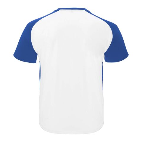Bugatti short sleeve unisex sports t-shirt Standard | White-Royal blue | roly- | No Branding | not available | not available | not available