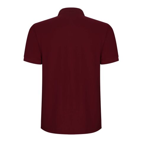Pegaso Premium short sleeve men's polo Standard | Garnet | L | No Branding | not available | not available | not available