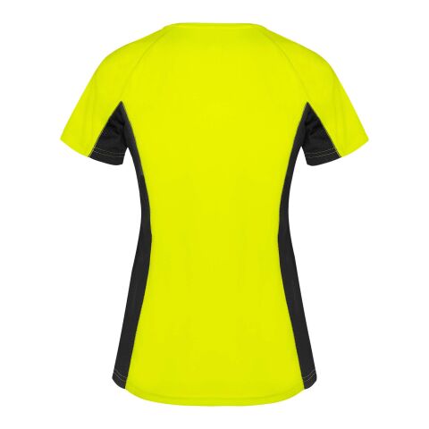 Shanghai short sleeve women&#039;s sports t-shirt Standard | Fluor Yellow-Solid black | roly- | No Branding | not available | not available | not available