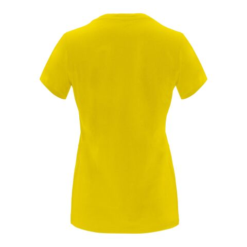 Capri short sleeve women&#039;s t-shirt Standard | Yellow | roly-2XL | No Branding | not available | not available | not available