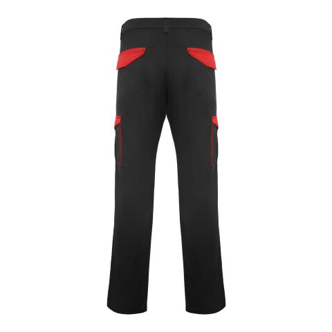 Trooper 250 g/m2 workwear trousers Standard | Solid black-Red | 46 | No Branding | not available | not available | not available