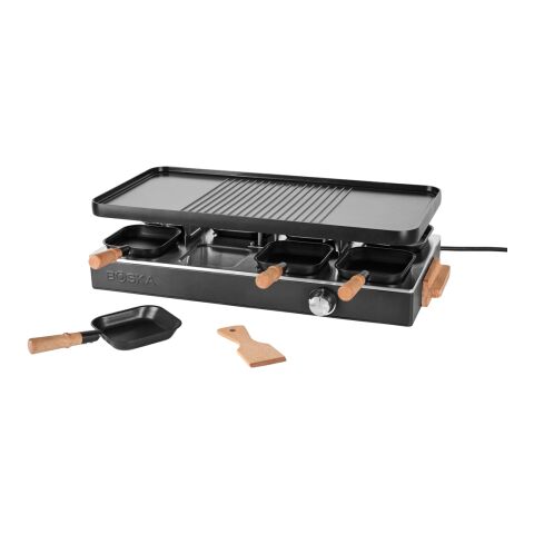 BOSKA Raclette Gourmet Party, 8 Person (EU Type F) black