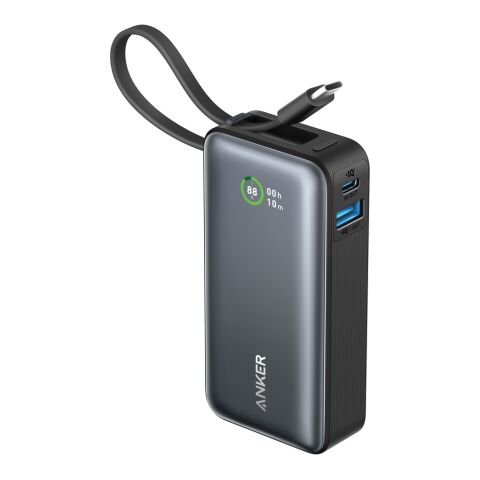 Anker Nano Power Bank 30W, Built-In USB-C Cable black