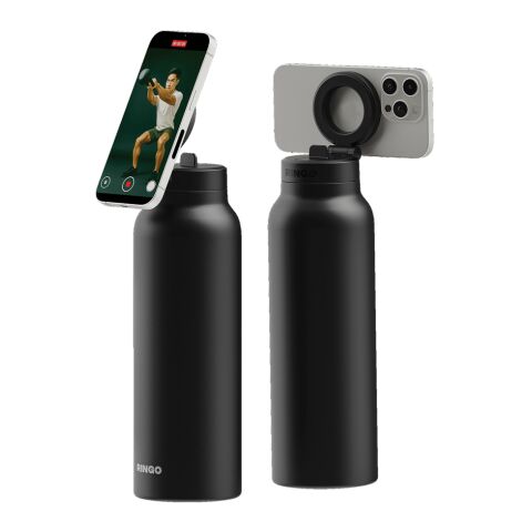 RINGO Pro MagSafe® Waterbottle w Magnetic Booster Ring 710ML black