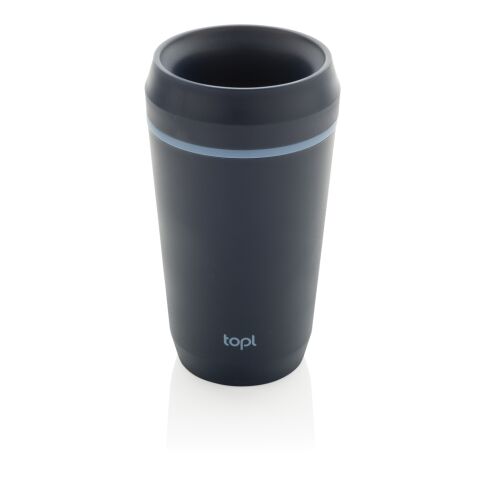 Topl Recycled Plastic To Go Tumbler Patented 360 Lid 354ml navy | No Branding | not available | not available