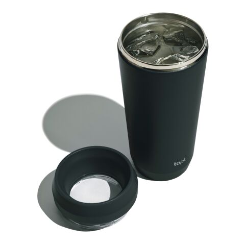 Topl Recycled Steel To Go Tumbler Patented 360 Lid 354ml grey | No Branding | not available | not available