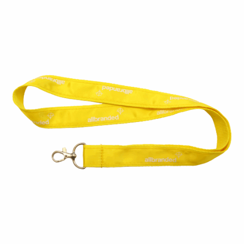 Satin Overlay Lanyards Custom Pantone Colour | Without Branding | 15 mm | Mobile phone loop | Without accessories | No Safety Break | No Short Release Clip