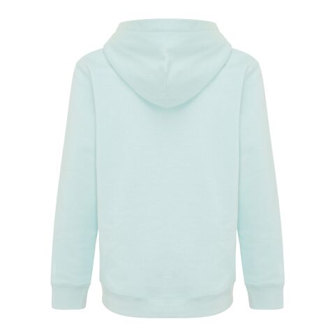 Iqoniq Yengo kids recycled cotton hoodie with sidepockets crushed mint | 3-4 | No Branding | not available | not available | not available