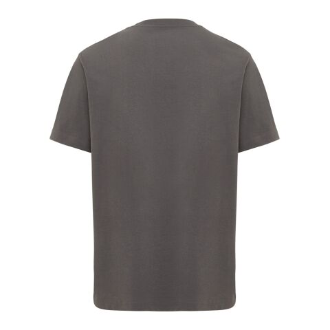 Iqoniq Kakadu relaxed recycled cotton t-shirt anthracite | XS | No Branding | not available | not available | not available
