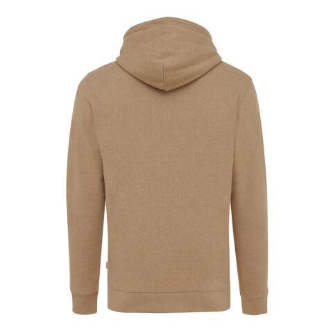 Iqoniq Torres recycled cotton hoodie undyed heather brown | XL | No Branding | not available | not available | not available