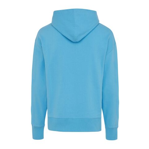 Iqoniq Yoho recycled cotton relaxed hoodie blue | XL | No Branding | not available | not available | not available