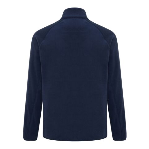 Iqoniq Talung recycled polyester microfleece zip through navy | XXL | No Branding | not available | not available | not available