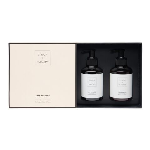 VINGA x TGL hand care gift set white-black | No Branding
