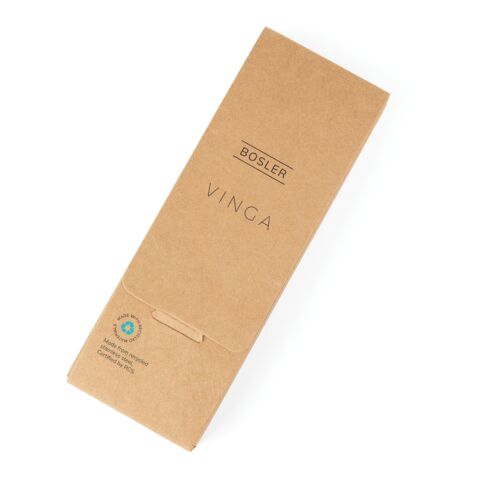 VINGA Bosler RCS recycled SS pen brown | No Branding | not available | not available