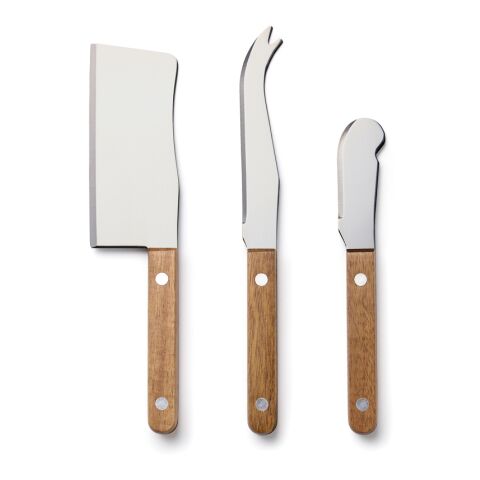 VINGA Veia cheese set brown