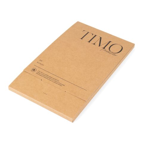 VINGA Timo PU RCS RPET pen holder brown | No Branding | not available | not available