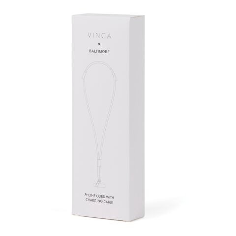 VINGA Baltimore RCS Phone cord With Charging Cable black | No Branding | not available | not available