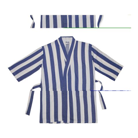 VINGA Ornos GRS hammam robe L/XL blue-white | No Branding | not available | not available | not available