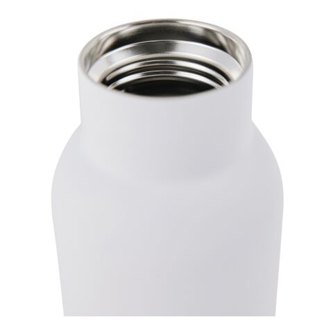 VINGA Ciro RCS recycled vacuum bottle 800ml white | No Branding | not available | not available
