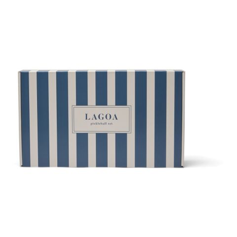 VINGA Lagoa pickleball set navy-white | No Branding | not available | not available